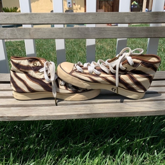 Michael kors animal print high top sneakers - Picture 3 of 7